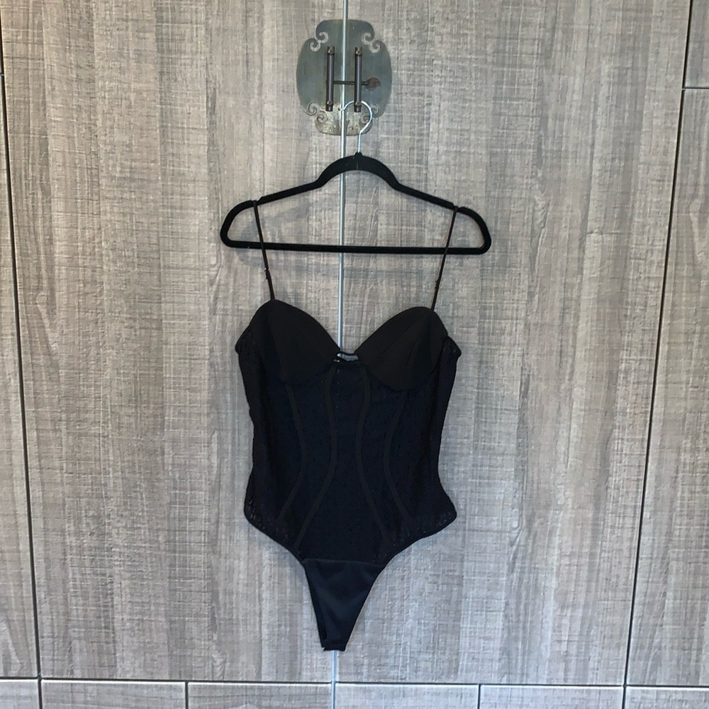 Zara Lace‎ Combination Bodysuit